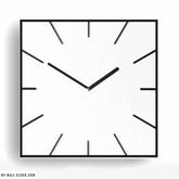 Square coloured modern clock My Wall Clock